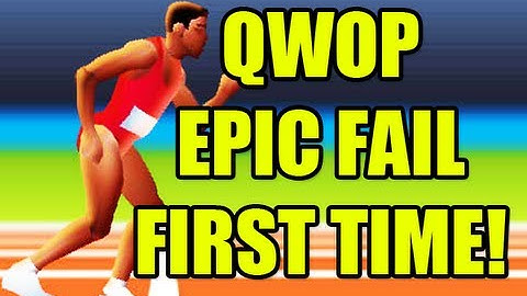 QWOP: My First Failed Attempt!