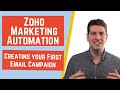 Zoho Marketing Automation | Creating your First Email Campaign
