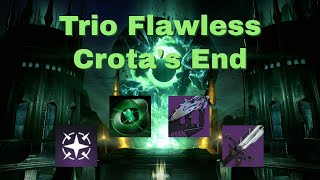 Trio Flawless Crota's End (Triple Warlock)