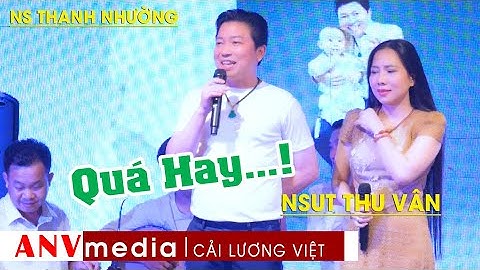 NSUT Thu Vân Hát Mừng Sinh Nhật Con Trai Cưng NS Thanh Nhường / ANV Cải Lương Việt