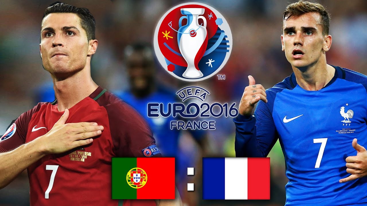 PORTUGAL VS FRANCE - EURO 2016 FINAL - RONALDO VS ...