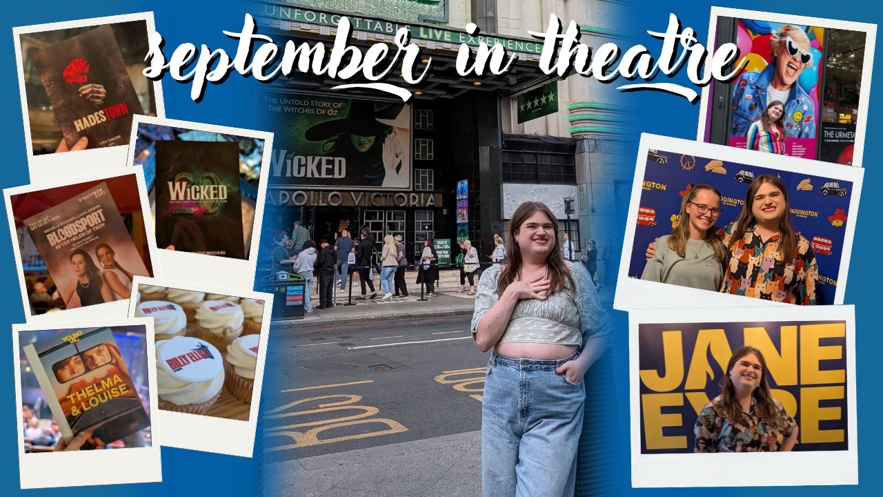 I celebrated Wicked's 20th anniversary! | September Theatre Vlog