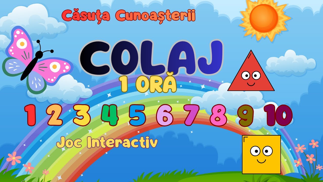 Colaj Educativ pentru copii | Fructe | Legume | Continente | Cuvintele Opuse | Jocuri Interactive
