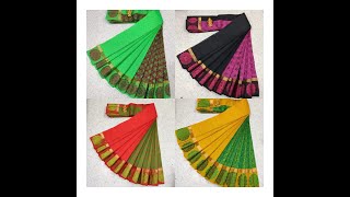 Monica Emboss Sarees || WhatsApp:9385935667 screenshot 5