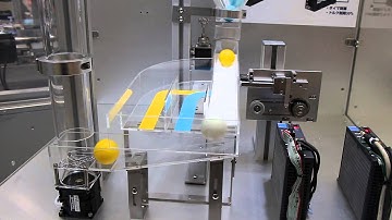 High Speed Color Sorting Demonstration2 - SANMOTION Model No PB Closed Loop Stepping Systems