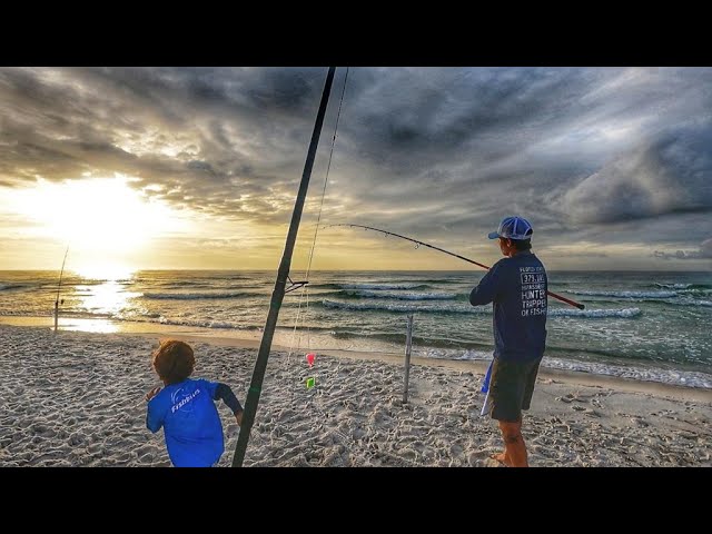 I Hiked Down This Road, and GOT THE FISH I CAME FOR! How to Surf Fish for  Dinner. Perdido Key, Fl 