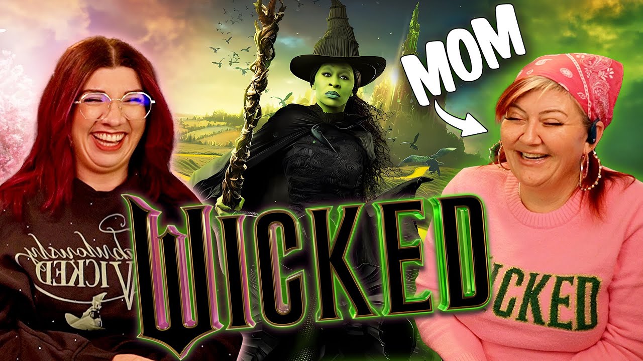 This was so fun!! Watching WICKED (2024) with my mom!