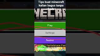 Tips buat minecraft kalian bagus tanpa shaders#minecraftshorts#minecraft#tipsminecraft