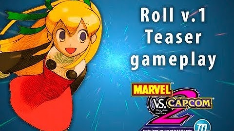 Marvel vs Capcom 2 M.U.G.E.N. Project - Roll v1 Teaser Gameplay