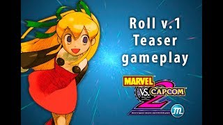 Marvel vs Capcom 2 M.U.G.E.N. Project - Roll v1 Teaser Gameplay