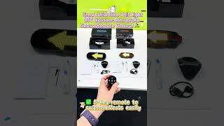 Smart LED Bike Tail Light | DIY Custom, Auto Brake Sensor, Remote Control 🚴‍♂️💡 #BikeTailLight
