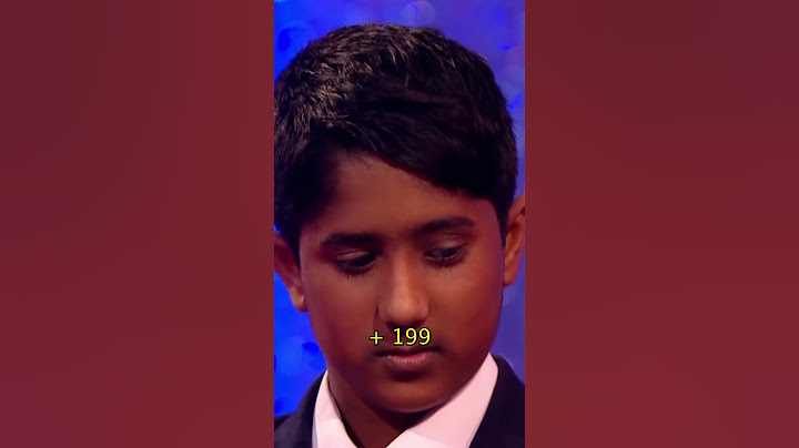 Meet this Human Calculator #talentshow #littlebigshots