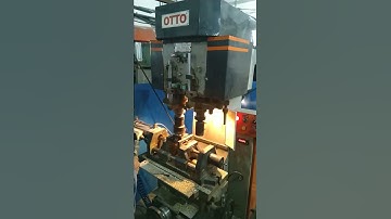 Fully automatic drilling and tapping machine for faucet making industry