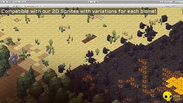 Unity Asset Store Pack - 2D Isometric Foliage Pack (Download link below)