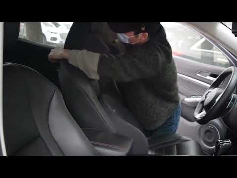 Набір автомобільних подушок для спини та шиї AwesomeRids, сірий, видео 1