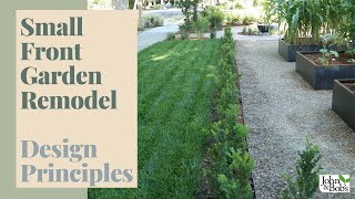Small Front Garden Remodel | Design Principles