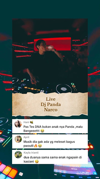 Dj panda minum dulu gais haus 🗣#djpanda #erikacarlina #bravy #dj #konser #musik