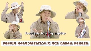 renjun harmonization x nct dream member