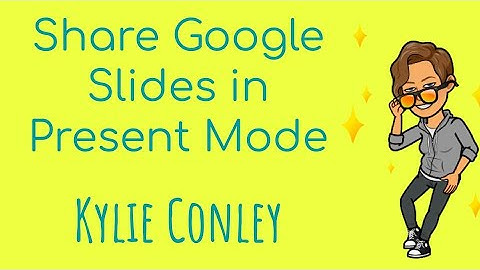 Share Google Slides in Presentation Mode