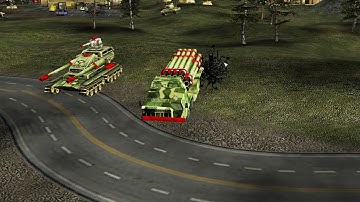 China MLRS vs USA (GENERALS RETURN 2.2 MOD) C&C Generals Zero Hour