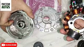 Unboxing Of Magnet Coil And Magnet Wheel Of Cd 70Price Of Magnet Coil.