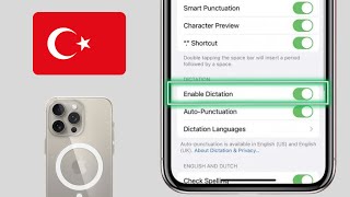 Iphone 15 Pro’da Dikte Nasıl Devre Dışı Bırakılır