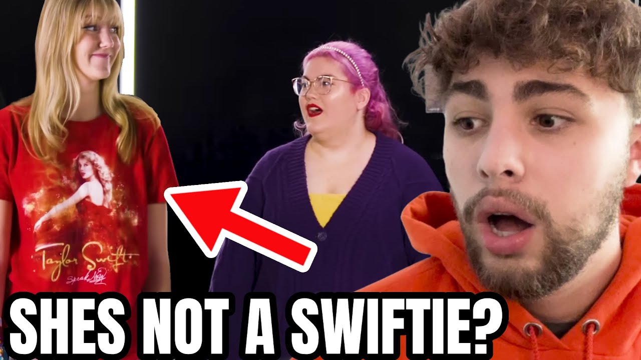 6 SWIFTIES TRY TO FIND THE TAYLOR SWIFT HATER... YouTube