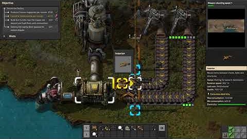 Factorio | Inserter error