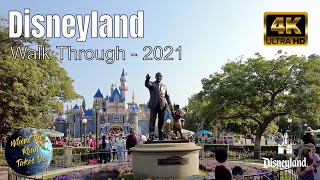 [4K] Disneyland FULL Walkthrough 2021 - WITH CAPTIONS