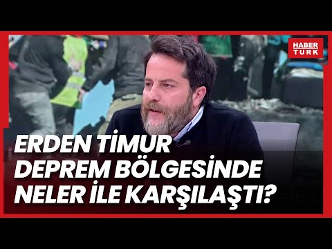 Teke Tek Deprem Özel'de, NEF Vakfı Yönetim Kurulu Başkanı Erden Timur soruları yanıtladı