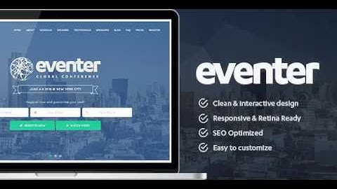 Eventer - Event and Conference WordPress Theme | Themeforest Website Templates and Themes