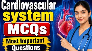 🔥 Cardiovascular System MCQ Challenge ❤️ | Most Repeated Nursing Exam Questions You Must Know!🫀
