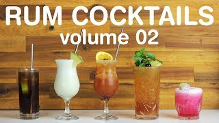 BEST RUM COCKTAILS  volume 02