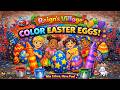 Color the Easter Eggs! 🐣🎨 Kids Rap Song | Learn Colors with Reign’s Village