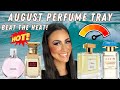 August Perfume Tray 2023 | Perfume Collection  #perfumecollection #perfume #newvideo