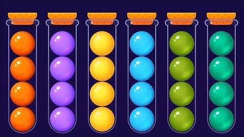 Ball game level 1171 - 1180 | Ball Sort puzzle