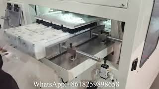 Fully automatic facial tissue paper bundle packaging machine