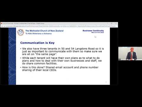 Covid-19 series: Business Continuity at the Connexional Office