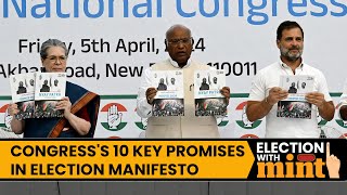 Congress Manifesto In 4 Minutes: Filling Jobs, Minimum Wages, New GST, 'Repair Ties With Maldives'