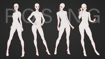 Character Design Part 1 - Posing