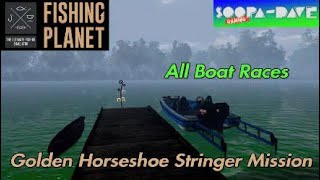 Fishing Planet - Golden Horseshoe Stringer Mission - All Boat Races screenshot 3