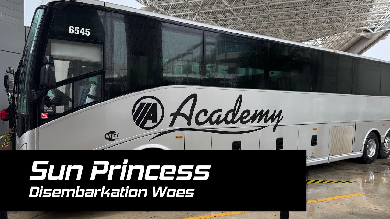 Disembarkation on Sun Princess Could Have Gone Better