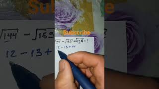 square root math problem solution #maths #shorts