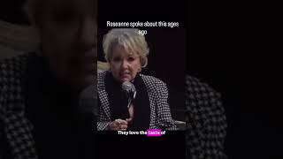 On September 26–27, 2024, Roseanne Barr went off script during a Tucker Carlson live event