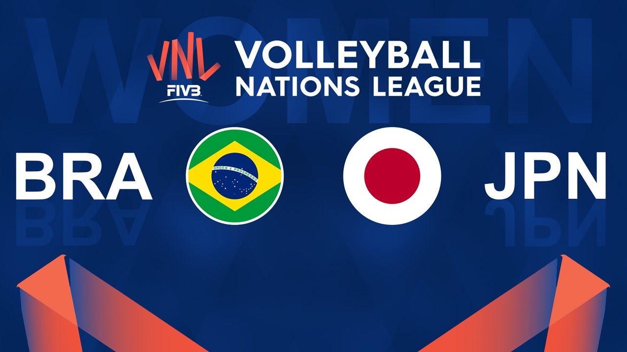 🔴BRASIL X JAPÃO AO VIVO LIGA DAS NAÇÕES VÔLEI FEMININO VNL 2024