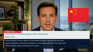 Taiwan Backs U.S.-China Risk Management While Firmly Rejecting Beijing's Claims.