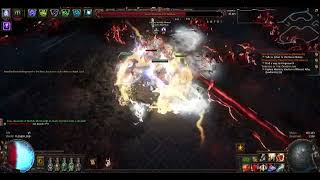 Path Of Exile Luminary Support Wild Strike Merc VS Uber Sirus