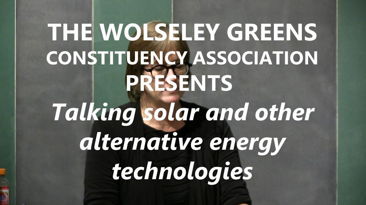Talking Solar & other alternative energy technologies