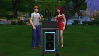 Friday Night Funkin Sims 4 version BF and GF