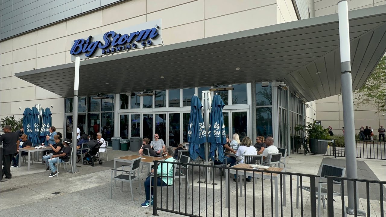 Big Storm Brewing Company Orlando Amway Arena YouTube